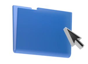 Carpeta con mouse encima